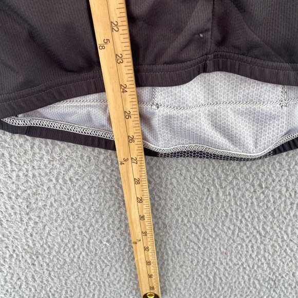 Louis Garneau Jersey Men XXL Gray UltraMax 1/2 Zip Up Short Sleeve Cycling Sport - Picture 9 of 10